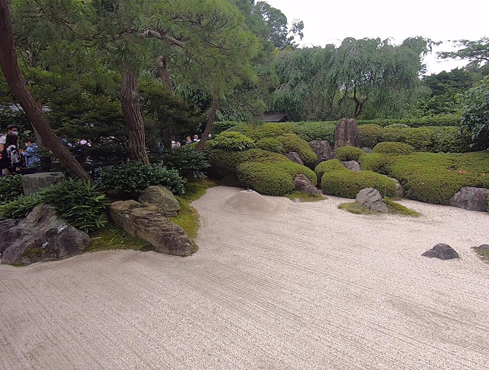 明月院の日本庭園