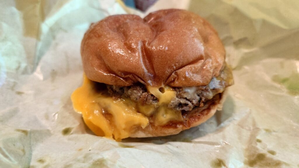 ダブル絶品チーズバーガーのビジュアル