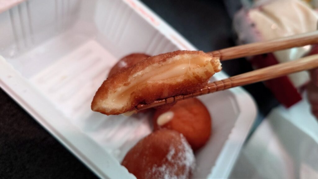 チーズボール実食