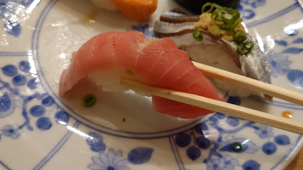 マグロの中トロ