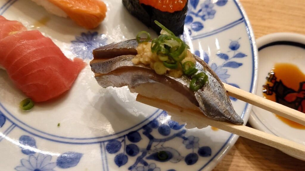 脂の乗ったサンマ