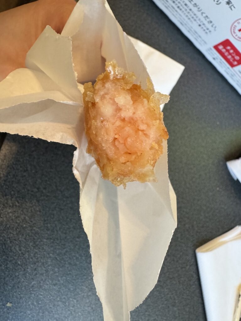 かまぼこのような味
