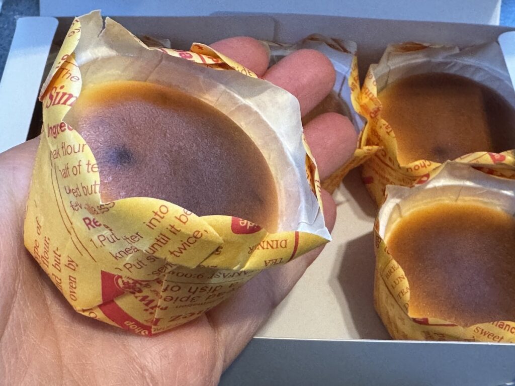 バスクチーズケーキ、食べ応えあり