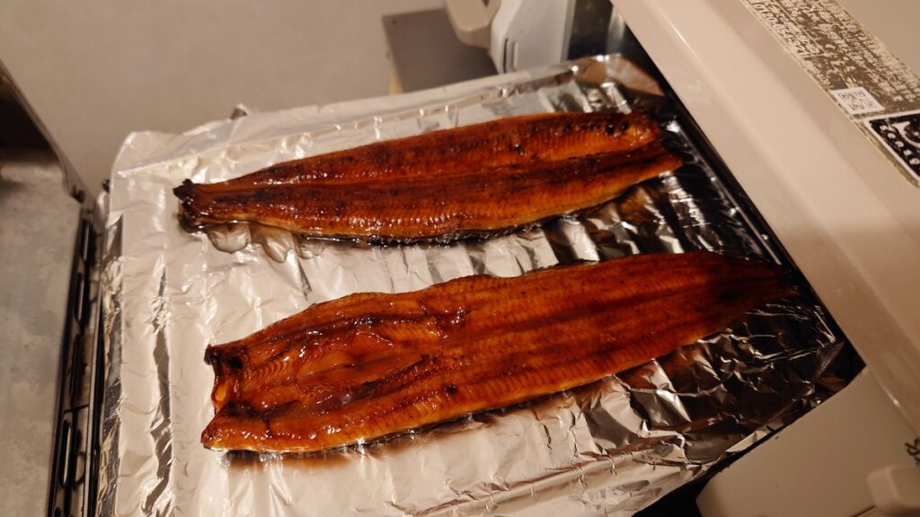 臭み対策をした鰻としていない鰻
