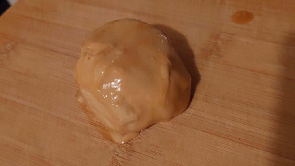 チーズのたまり醤油漬けのビジュアル