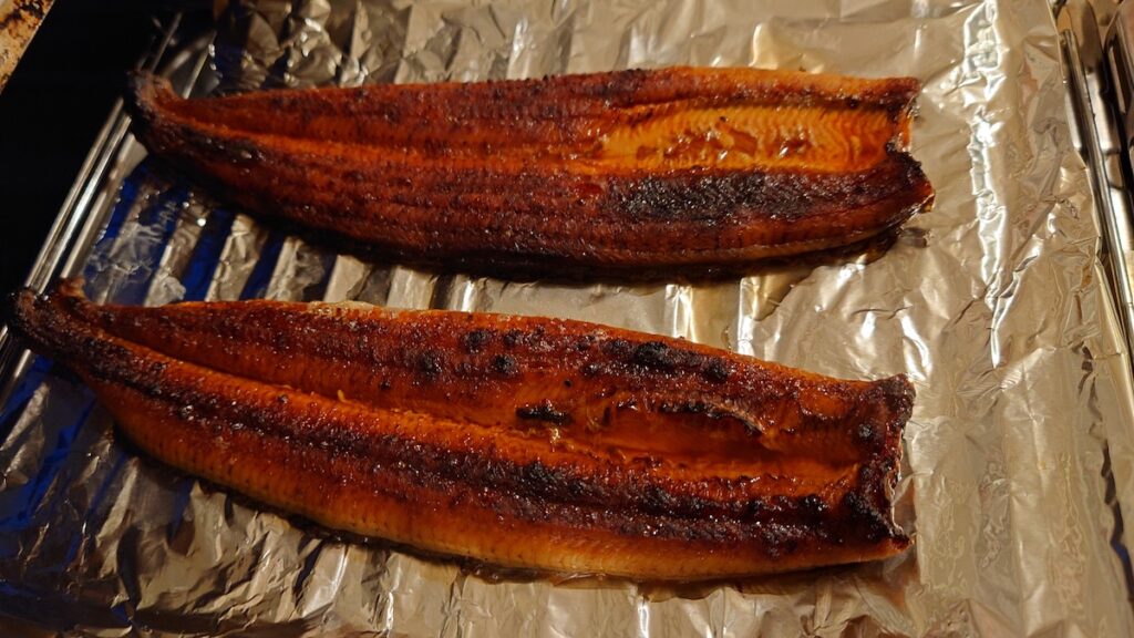 鰻をパリパリに焼いて食べみる検証