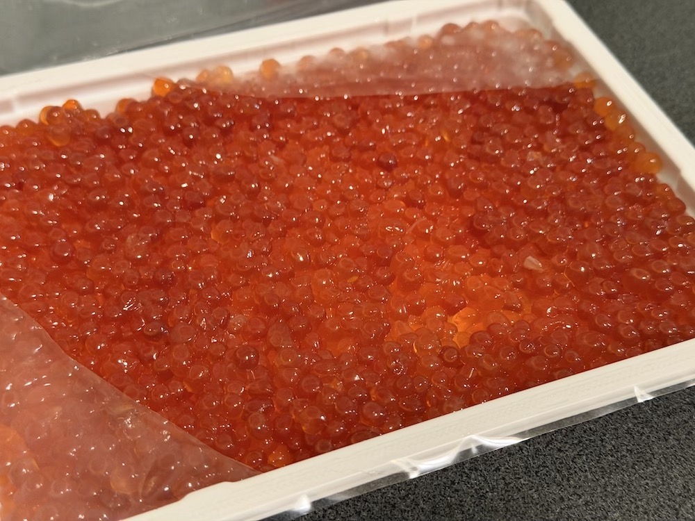 鱈いくら醤油漬け